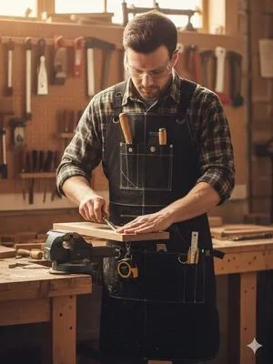 Carpenter & Tool Leather Apron