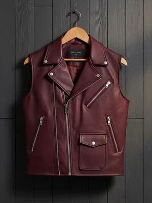 Classic and contemporary designs Leather Vest