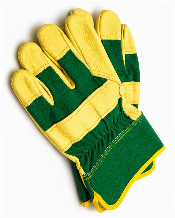 Cowhide Green Cuff Rigger Glove Manufactured By Schott Leather