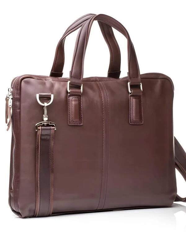 Custom Design Cowhide Laptop Bag by Schott Leather