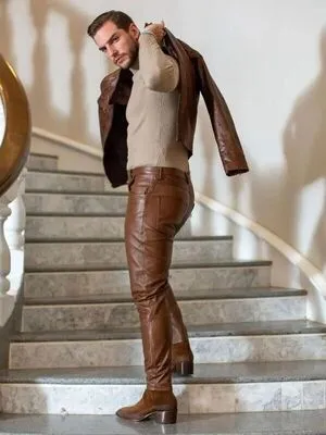 Custom Men's Leather Pant by Schott Leather