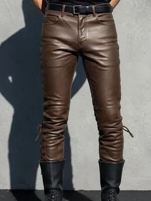 Custom Workwear Leather Pant