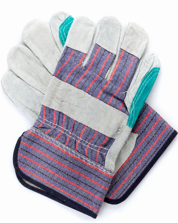 Double Palm Canadian Rigger Split Leeather Glove Manufactured by Schott Leather