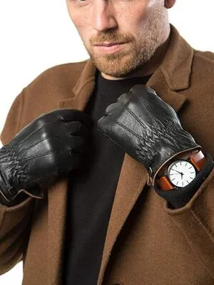 Fashion and casual dress winter Glove