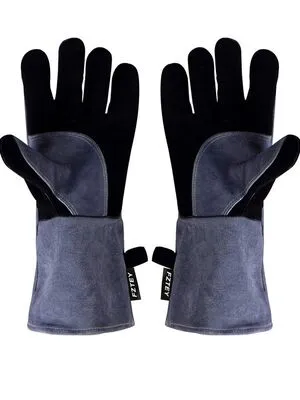 Heat-Resistant Leather Gloves Safety Glove