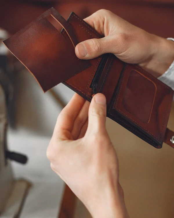 High Quality Custom Made Leather Wallet