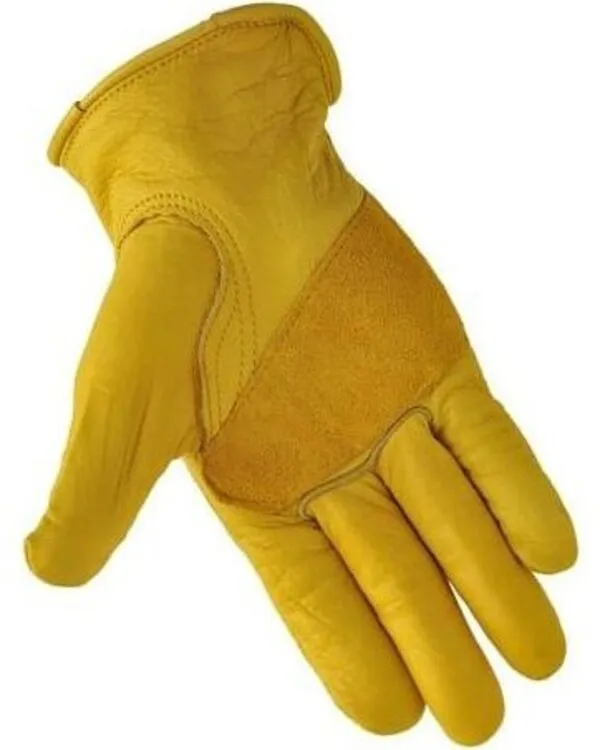 Leather Driver Glove With Suede Palm