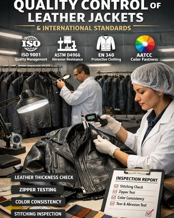 Leather Jackets Quality Check