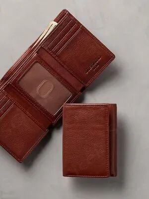 Leather Trifold Wallet
