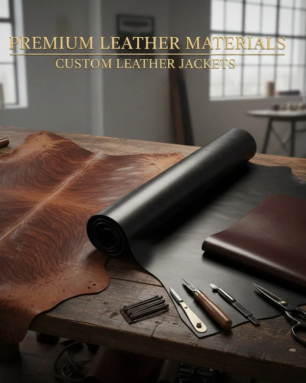 Premium Leather Material Used For Leather Jackets