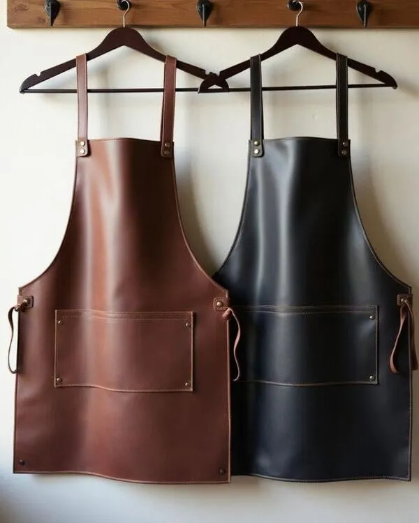 Premium Quality Leather Apron Manufactured by Schott Leather