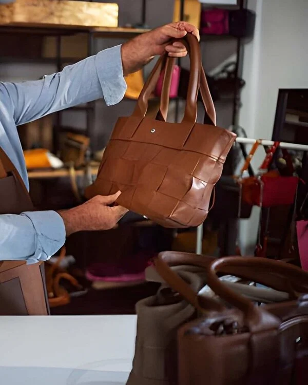 Private Label Leather tote bag Manufactured By Schott Leather