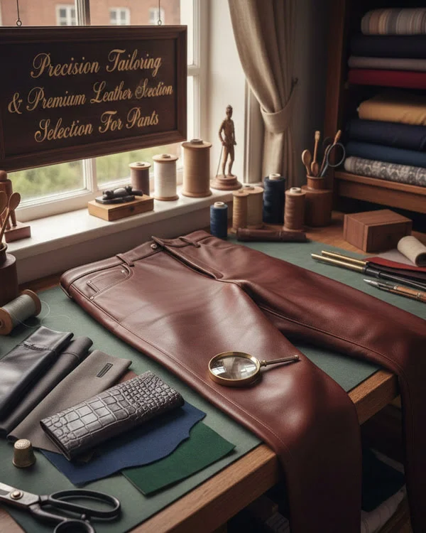 Quality Leather Pant Manufactured by Schott Leather