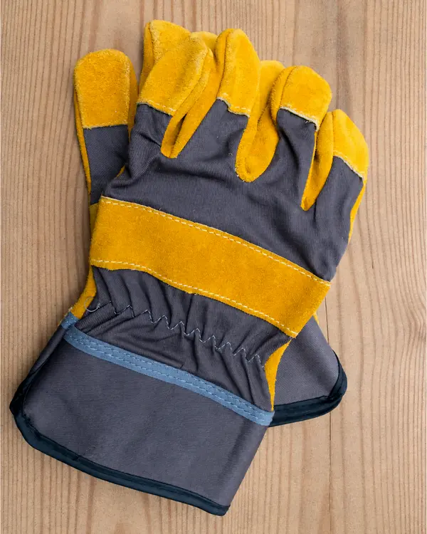 Rigger Glove Manufactured By Schott Leather Using Premium Quality Split Leather and Cotton Fabric