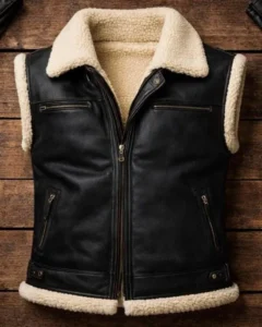 Shearling Leather Vest